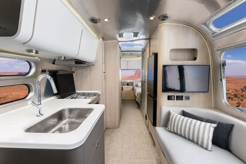 Airstream Globetrotter travel trailer