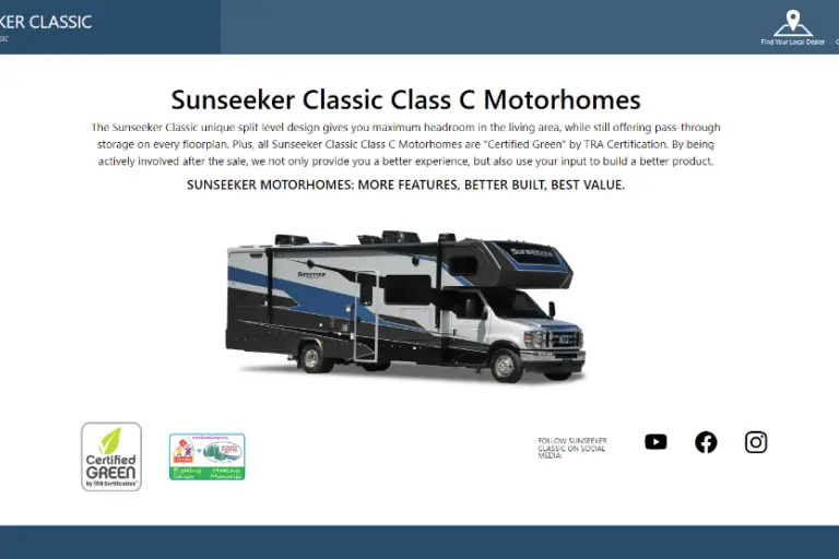 Read more about the article Sunseeker by Forest River: A Comprehensive Review